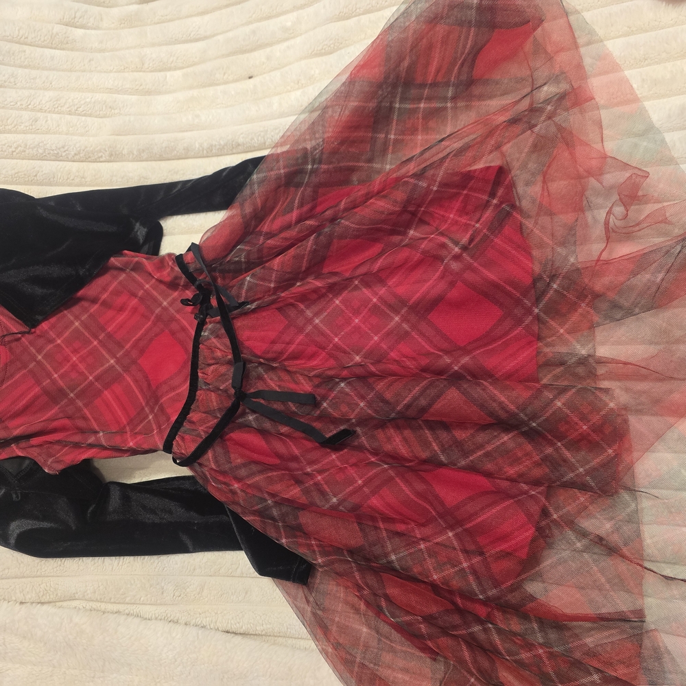 Zunie Red and Black Dress